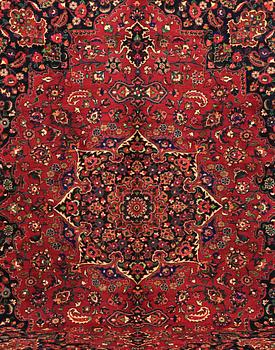 A CARPET, Mashad , signed, around 400 x 310 cm.