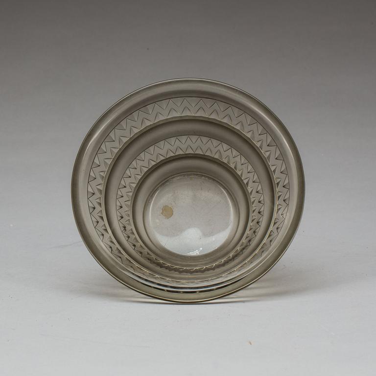 SKÅL, glas. Simon Gate, Orrefors. Signerad och daterad 1928.