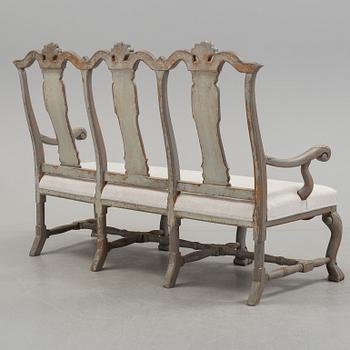 A 18th century Baroque sofa.