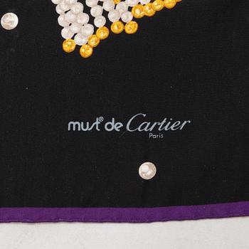 Cartier, scarf, "Broches Orchidées".