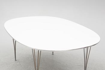 Bruno Mathsson & Piet Hein, matbord, "Superellips", Fritz Hansen, Danmark.