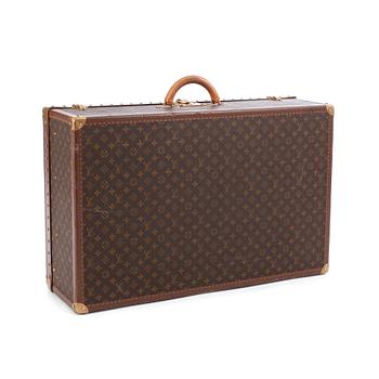 277. LOUIS VUITTON, a monogram canvas suitcase, "Alzer 80".