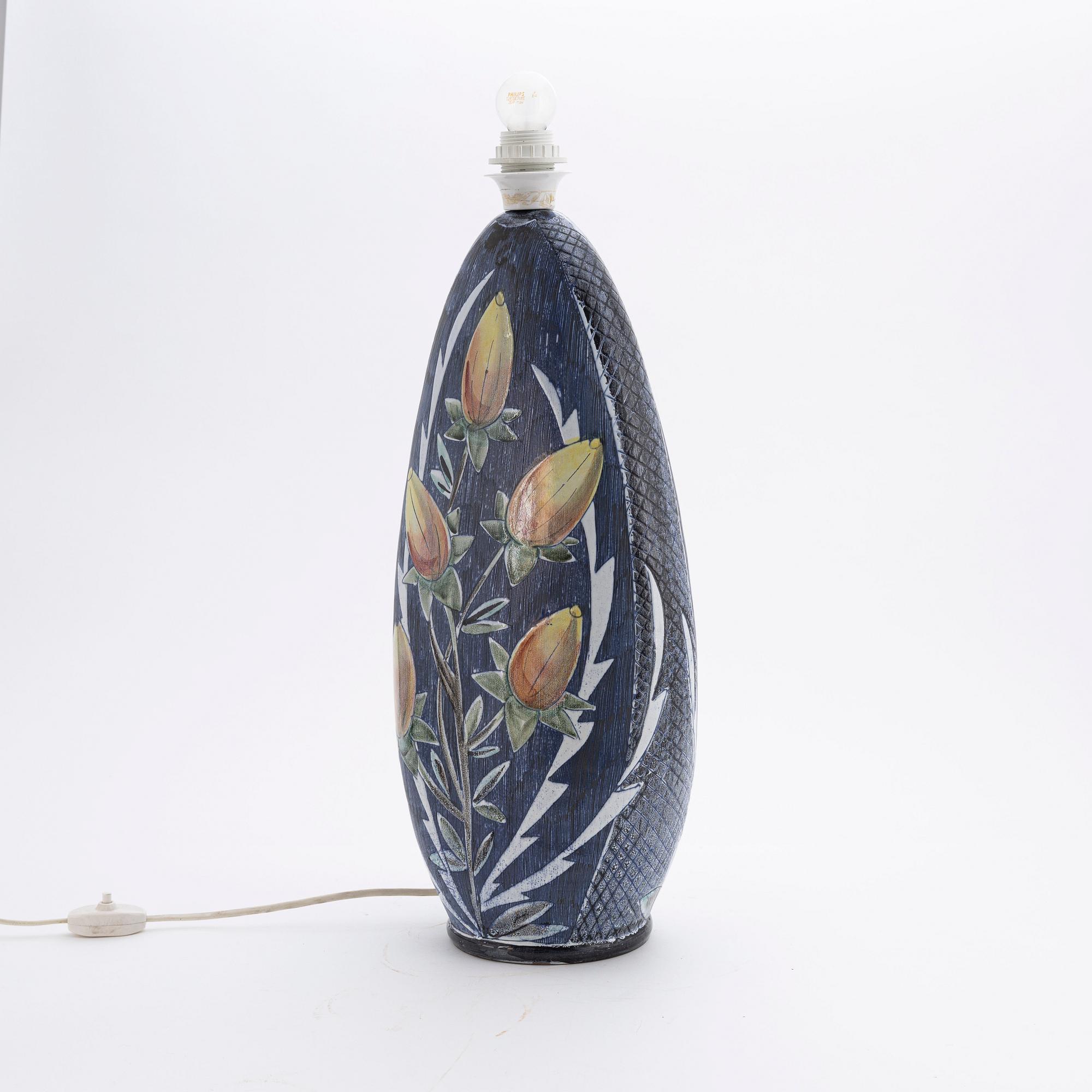 Golvlampa, Tilgmans Keramik, 1950/60-tal.