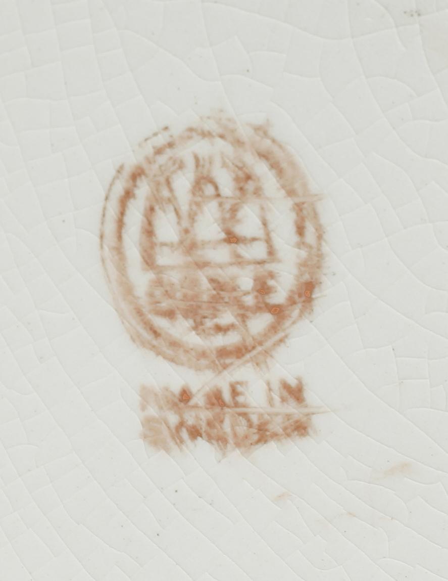 KRÄFTFAT, porslin, Gefle, 1900-talets första hälft.
