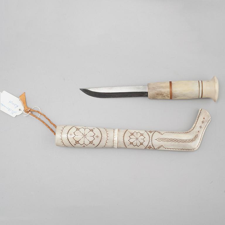 A knife by Bo-Göran Korvi, signed.