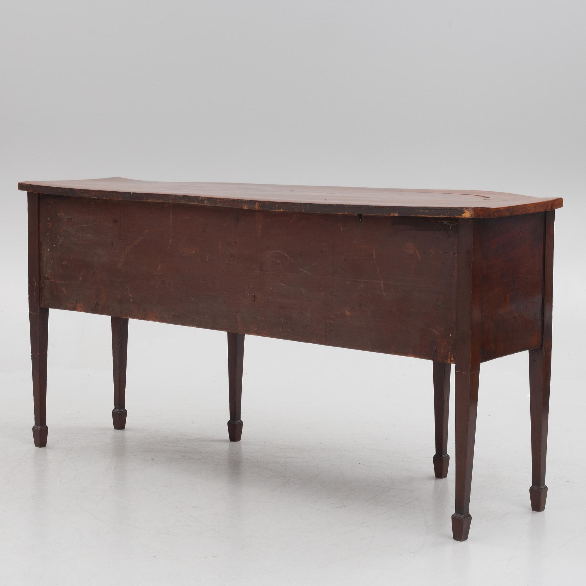 A Georgian sideboard, 18th/19th century.