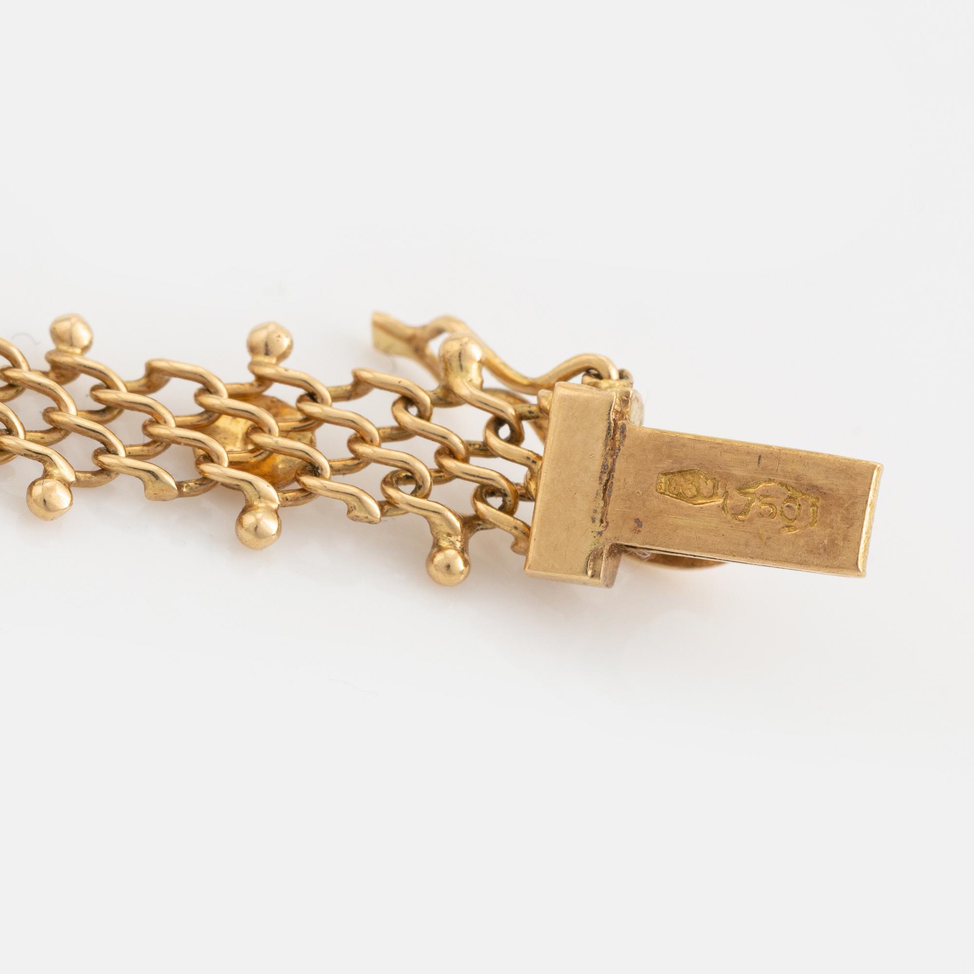 Collier 18K guld.