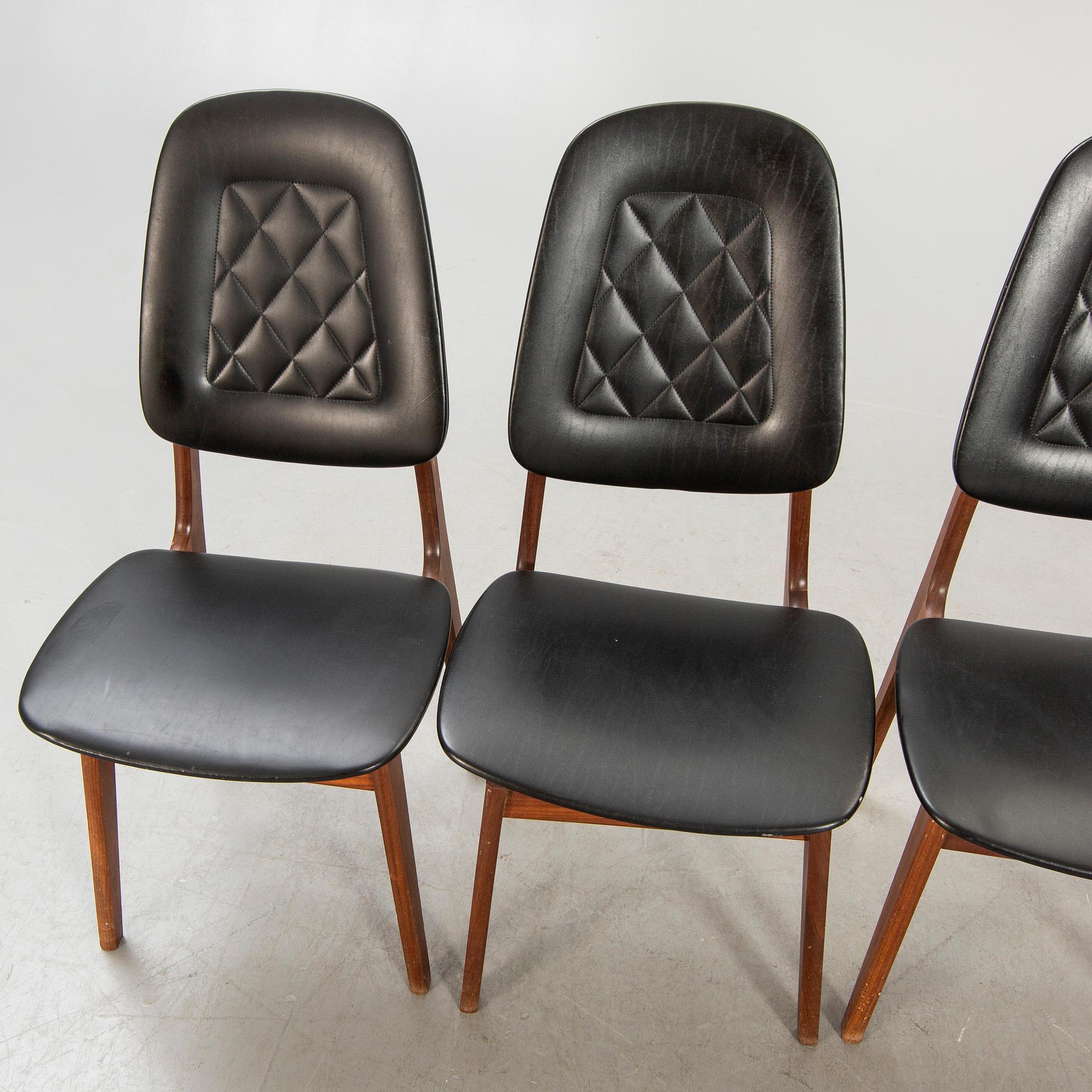 Chairs, 4 pcs, 1960s.