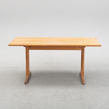 Børge Mogensen, an oak "Shaker table" dining table, concieved 1958.