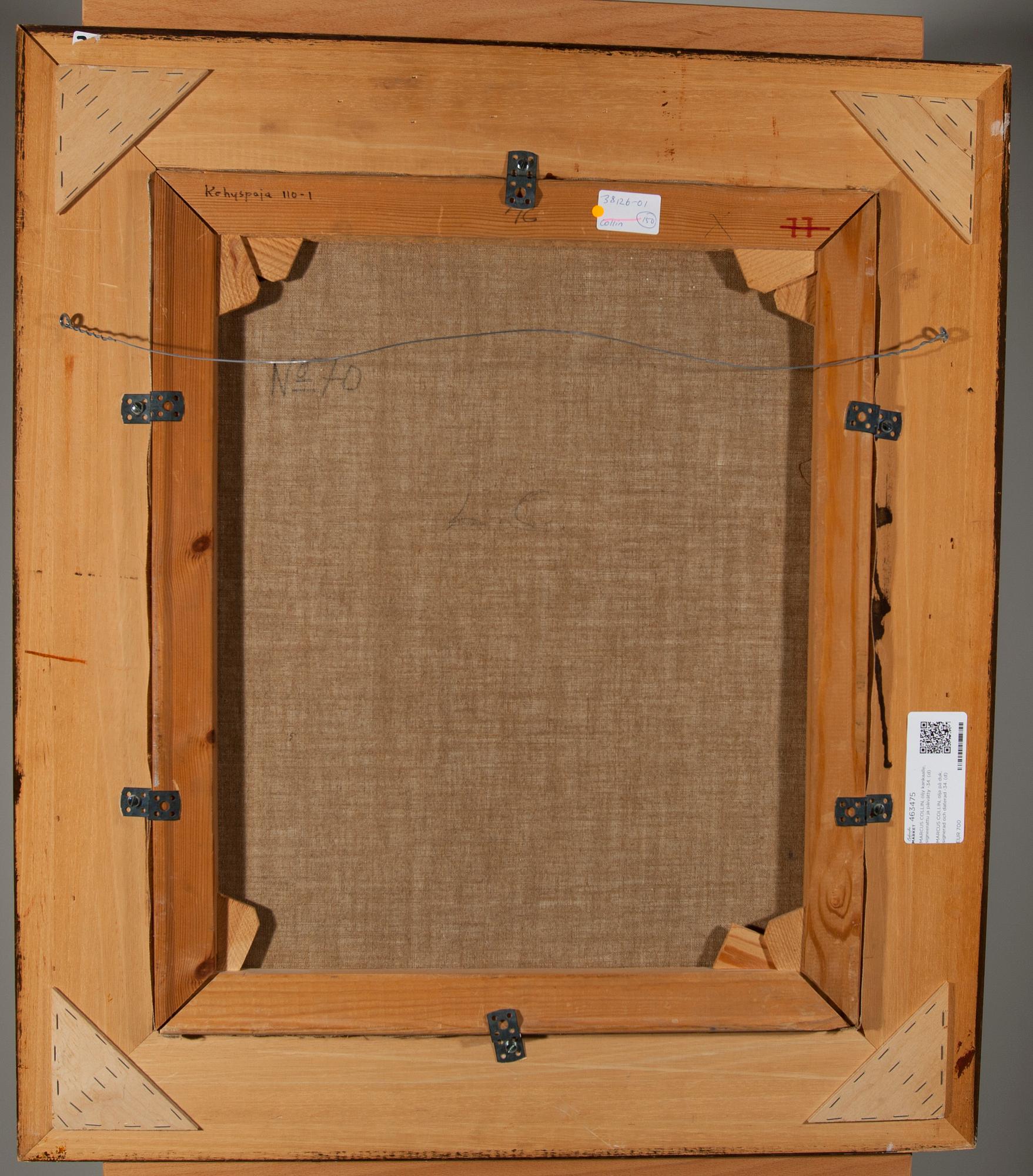 MARCUS COLLIN, olja på duk, signerad och daterad -34.