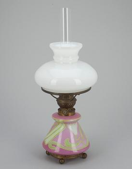 FOTOGENLAMPA, jugend, tidigt 1900-tal. Märkt Patent Reform Rund Brenner.