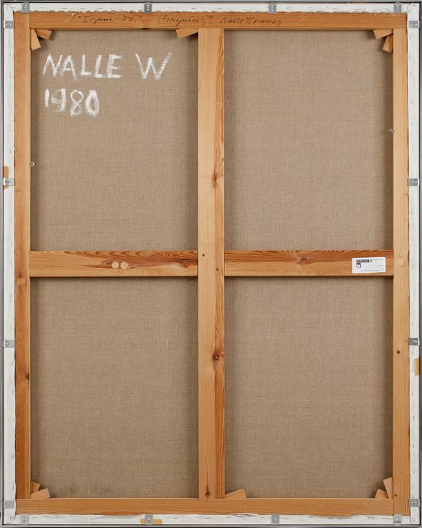 NALLE WERNER, olja på duk, sign o dat 1980.