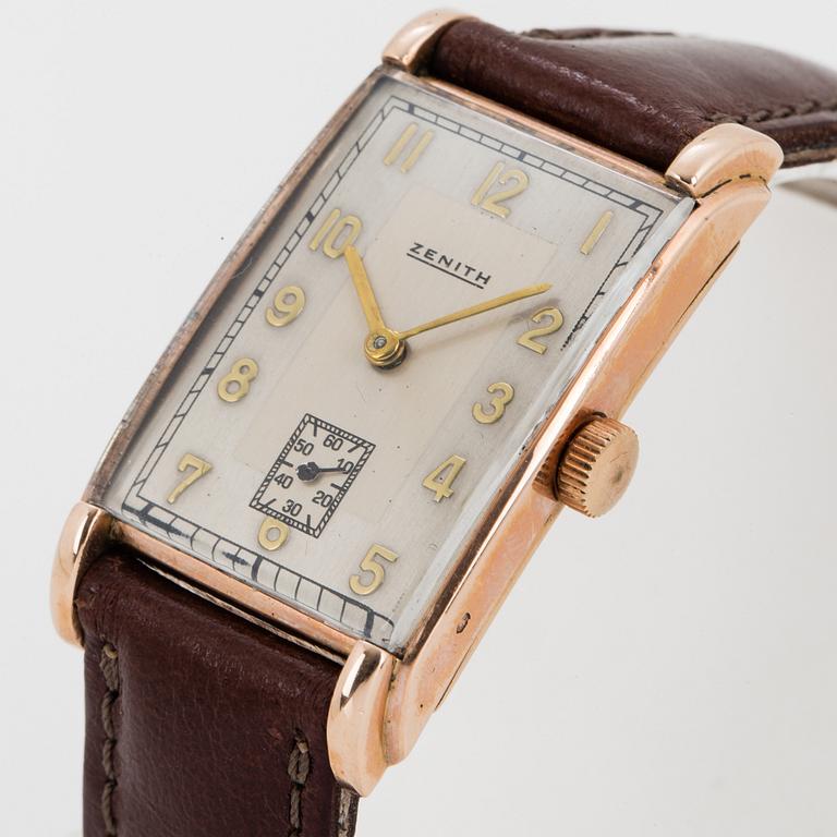 ZENITH, wristwatch, 23 x 40 mm.
