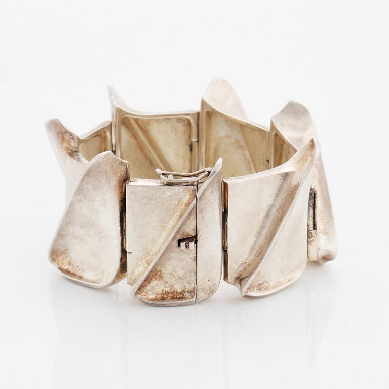A Björn Weckström bracelet, silver, Lapponia 1974.