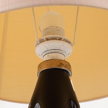 Carl Fagerlund, bordslampor, ett par, Orrefors, 1960-tal.