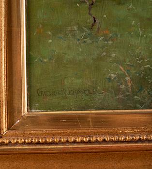 CRESWICK BOYDELL, oil on relined canvas, signed Creswick Boydell.
