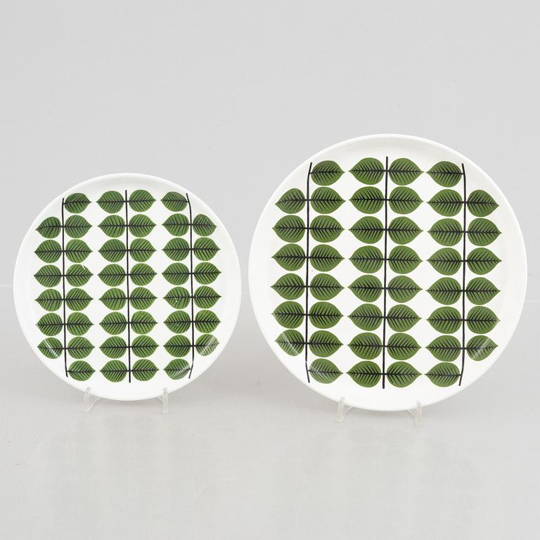 Stig Lindberg, servis, 50 delar, flintgods, "Berså", Gustavsberg, 1900-talets senare del.