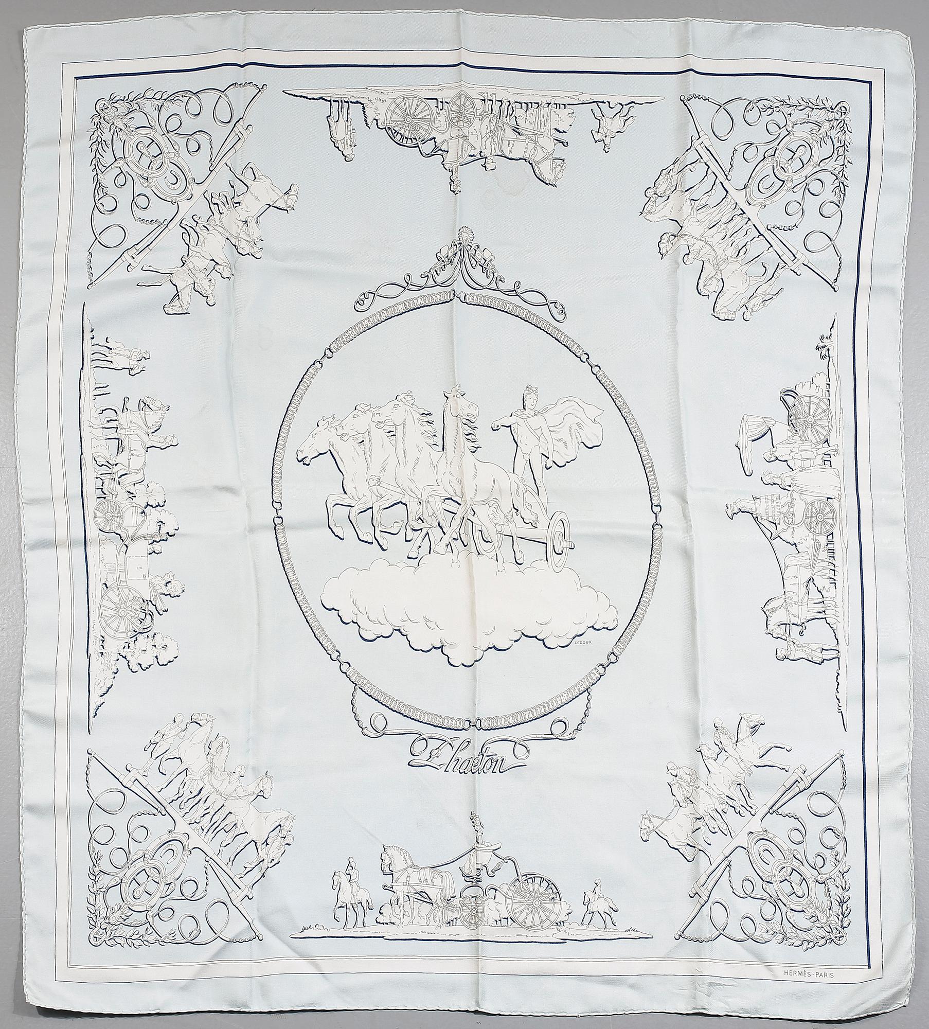 SCARF, "Phaeton", Hermès.
