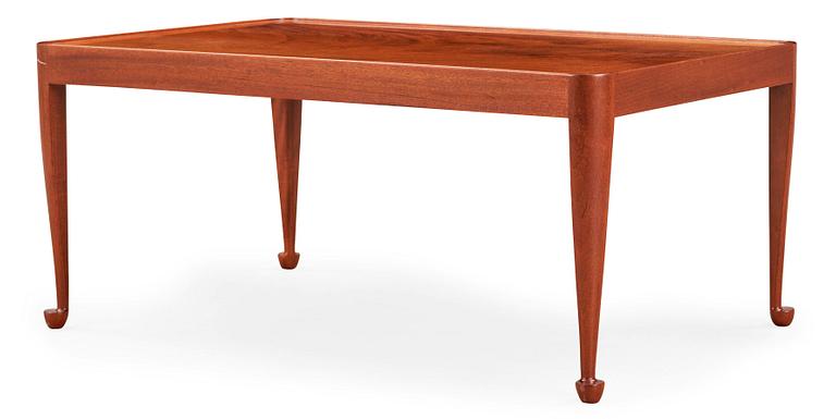 A Josef Frank mahogany sofa table, Svenskt Tenn.