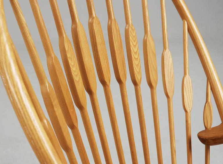 HANS J WEGNER, karmstol "Peacock chair", Johannes Hansen, Danmark.