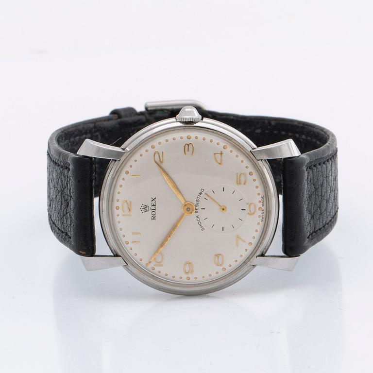 ROLEX, Shock Resistant, armbandsur, 33 mm.