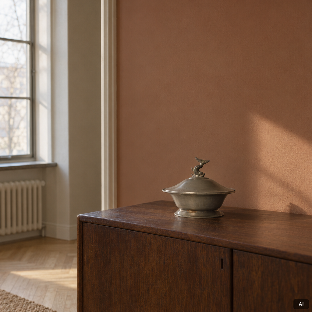 Nils Fougstedt, Tureen with cover, Firma Svenskt Tenn. Stockholm, 1926.