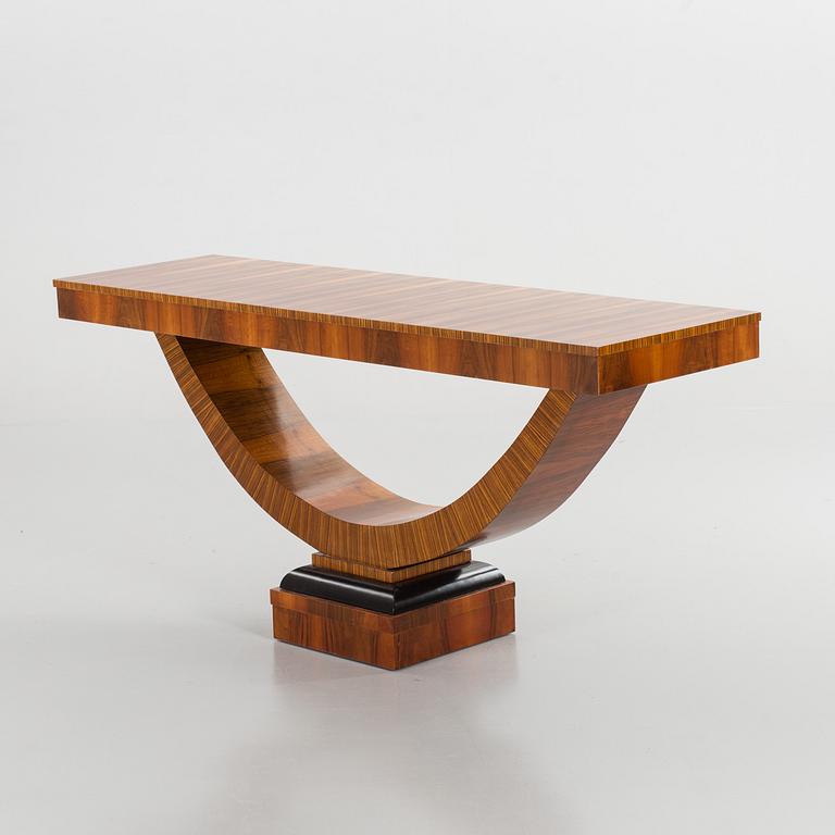 A CONSOLE TABLE, ART DECO STYLE, MIDDLE OF 20TH CENTURY.