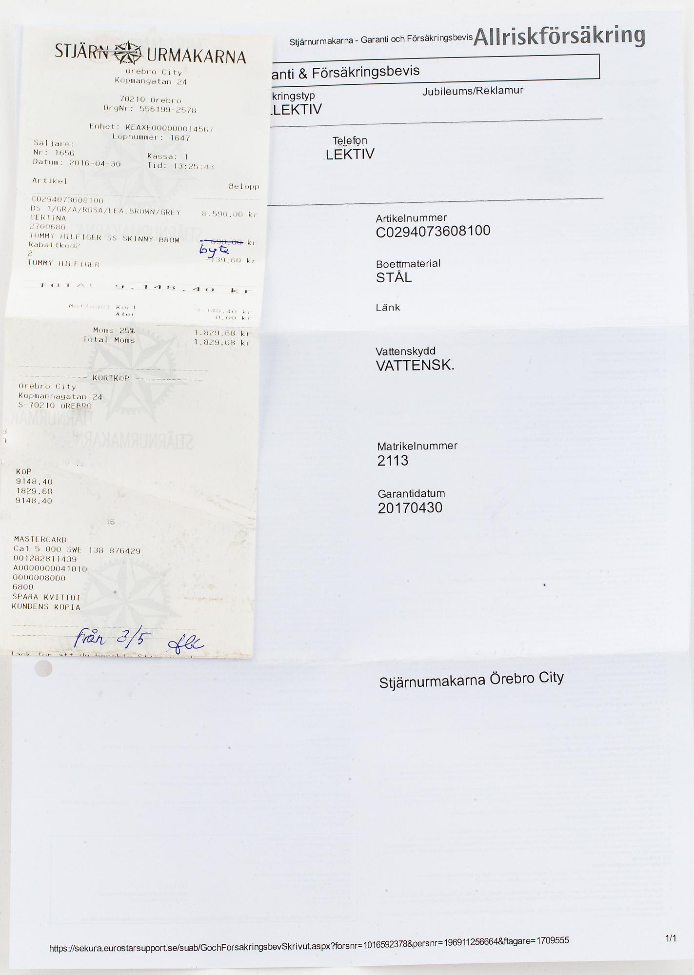 CERTINA, DS-1, Powermatic 80, wristwatch, 40 mm.