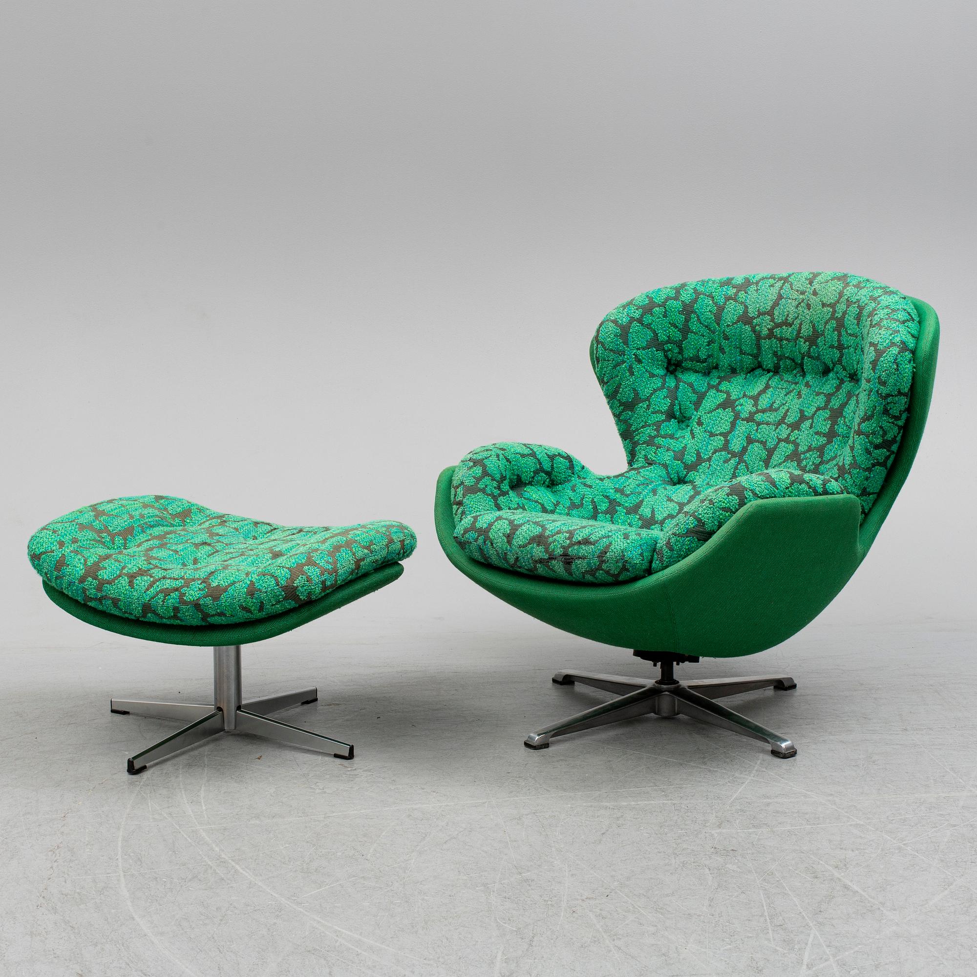 A 'Partner' easy chair by Lennart Bender, Ulferts, Tibro, Sweden.