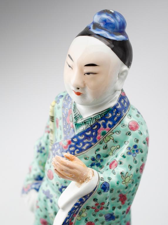 FIGURER, 4 st, ostindiska, 1900-tal.