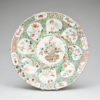 FAT, porslin, Kina, Kangxi (1662-1722).