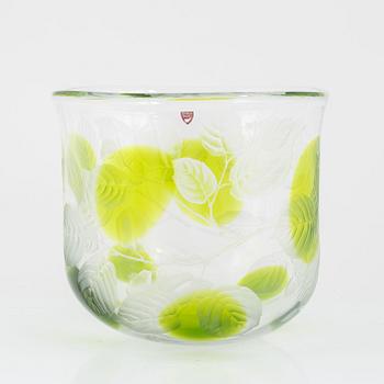 Olle Alberius, skål, Orrefors Gallery, 1987.