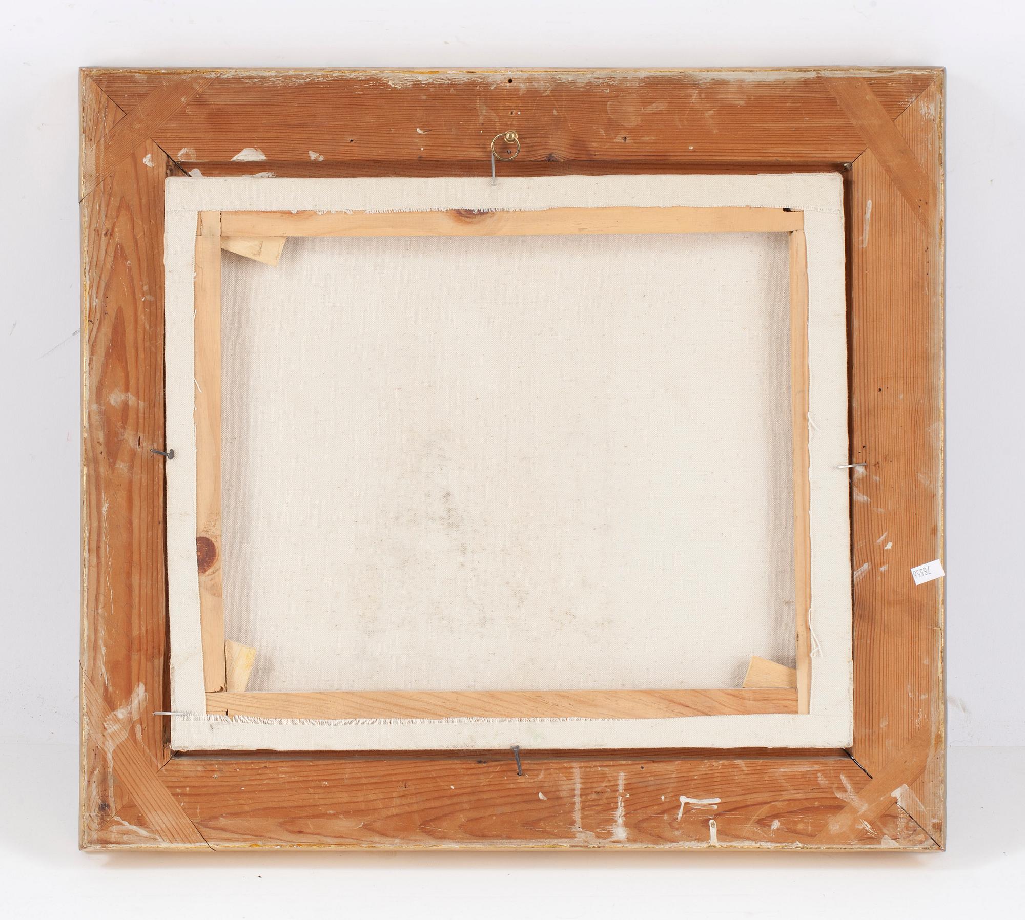 OKÄND KONSTNÄR, olja på duk, ej signerad, 1800-tal.