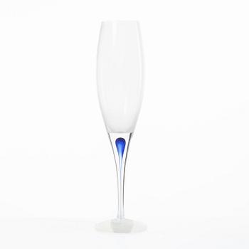 Erika Lagerbielke, A glassware set, 16 pieces, “Intermezzo”, Orrefors.