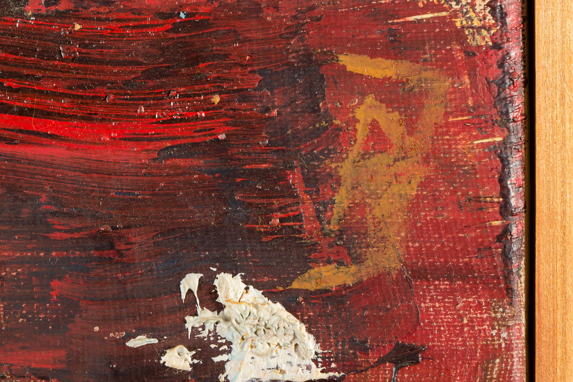 RAGNAR JOHANSSON, olja på duk, monogramsignerad.