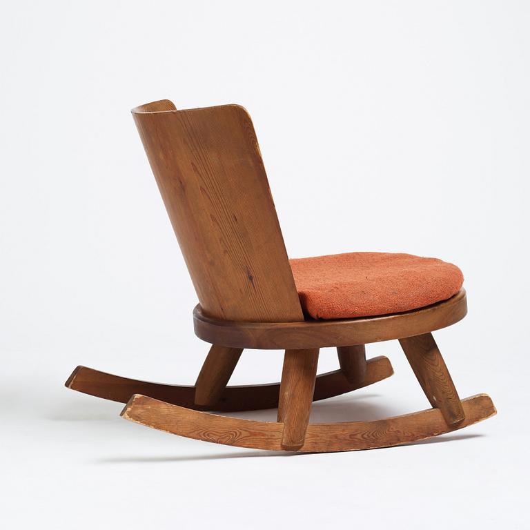Steneby Hemslöjdsförening, a rocking chair, 1930-40s.