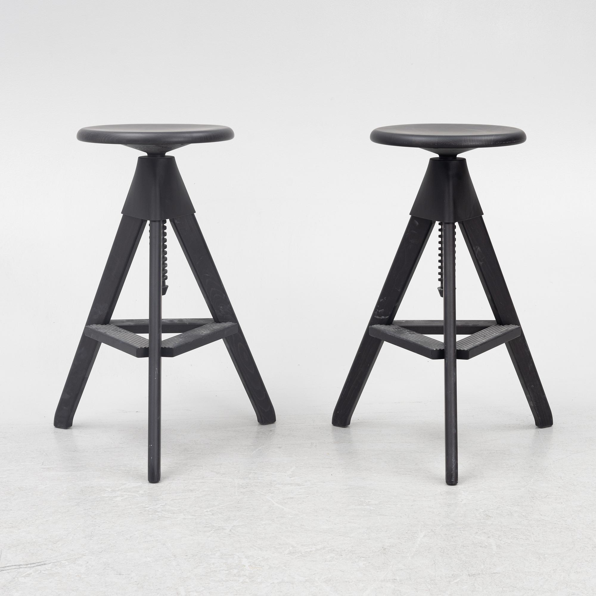 Konstantin Grcic, stools, set of 8, 
