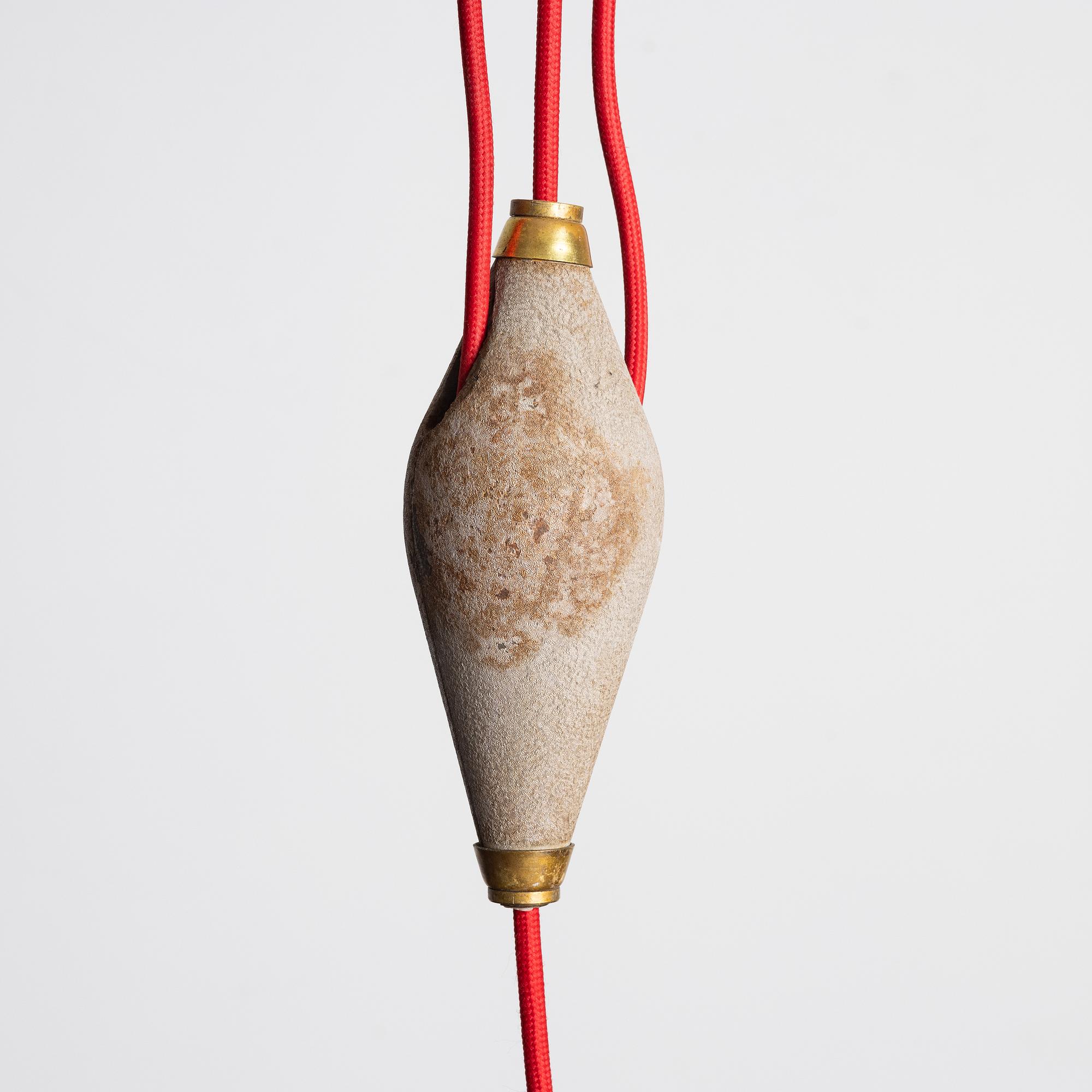 Bertil Brisborg, a pair of ceiling lamps, Nordiska Kompaniet, 1950s.