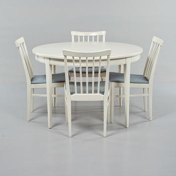 MATGRUPP, 5 delar, "Herrgården", Carl Malmsten, Bodafors, 1900-talets andra hälft.