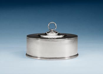 601. An Atelier Borgila sterling box, Stockholm 1936.