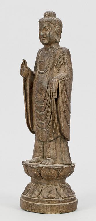 FIGURIN, stenmassa, Kina, 1900-tal.