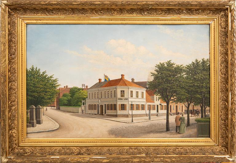 Unknown artist 19th/20th century, The Inn Gröna Lund.