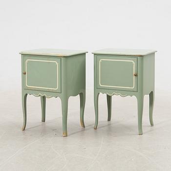 Axel Einar Hjorth, Bed and bedside tables, a pair "Ängby" Nordiska Kompaniet (NK) 1931/32.