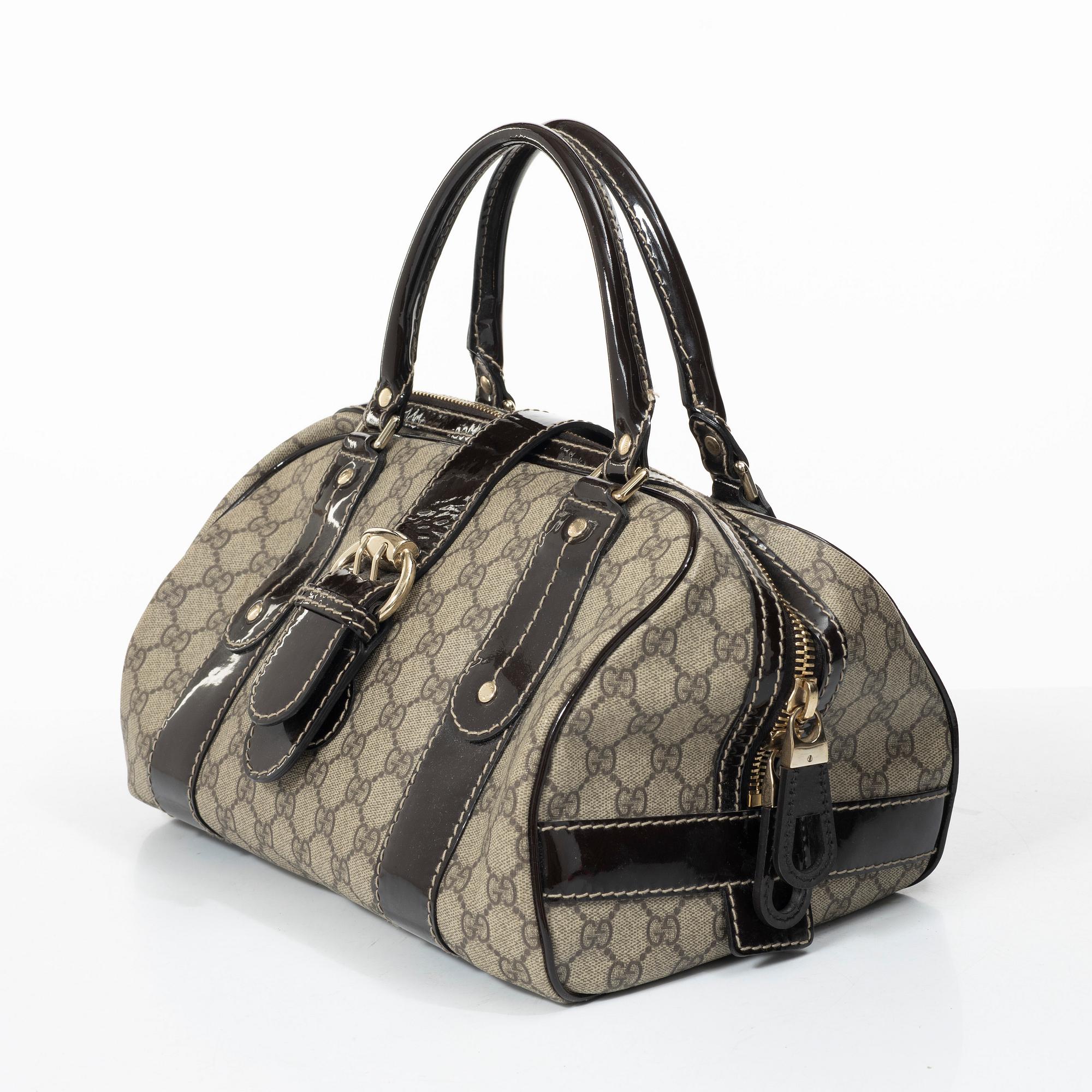 Gucci, väska, "GG Supreme Boston Bag".