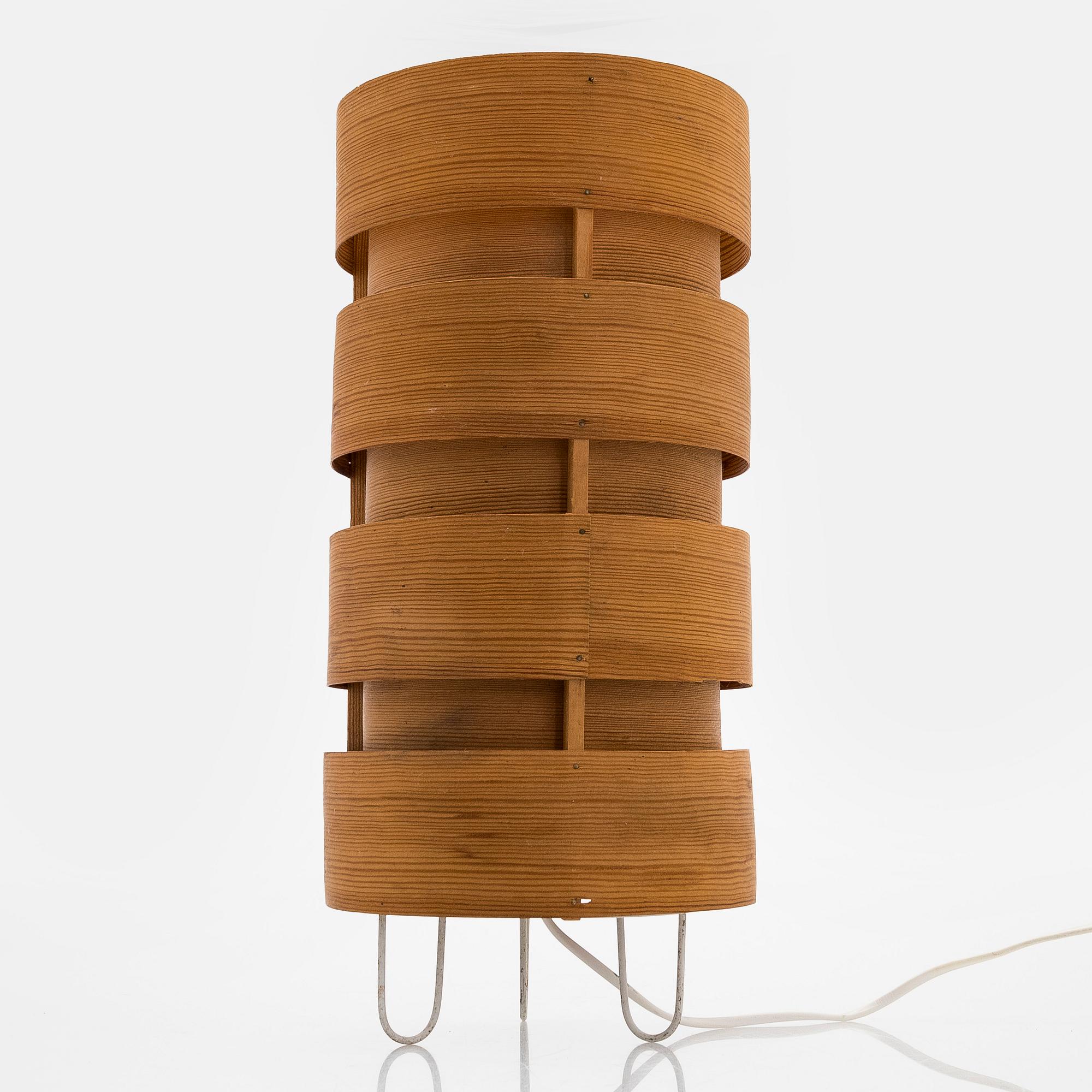 Hans-Agne Jakobsson, pöytävalaisin Ellysett AB, 1960-luku.