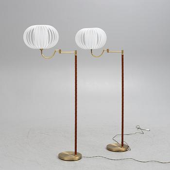 A pair of model G-20 floor lamps, EWÅ,.