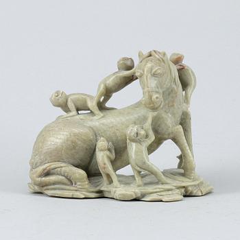 FIGURIN, sten, Kina, modern tillverkning.