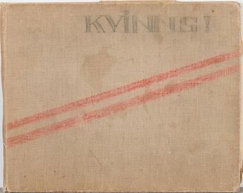 CARL JENSEN-CARLÉN, a scetch book with drawings, mixed media, 27 pages, partially signed C.C.