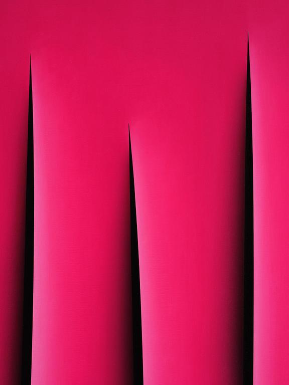 Ralf Arzt, "Trompe l'oeil Hommage à Fontana 2.0 IX".