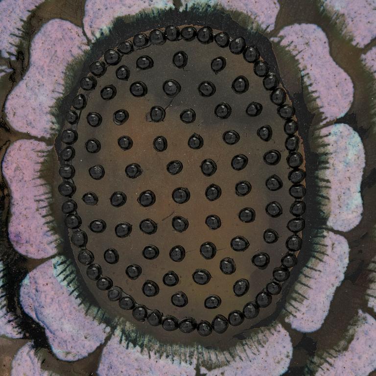 Birger Kaipiainen, dekorationsfat, keramik, signed Kaipiainen, Arabia.